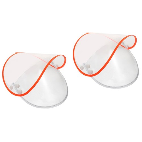 Clear raincoat hat shield - raincoat,