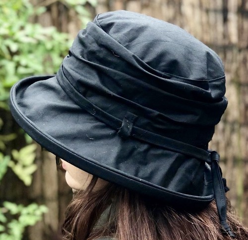 Thimbleandweed black waxed - black,