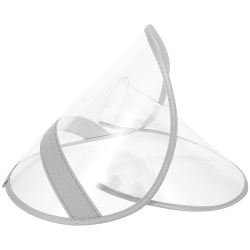 Reusable plastic raincoat hat - plastic,