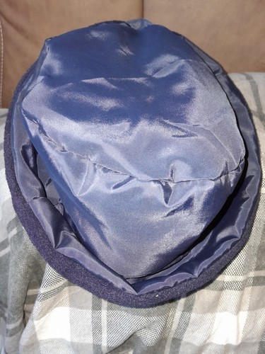 Navy rain hat - rain, fleece