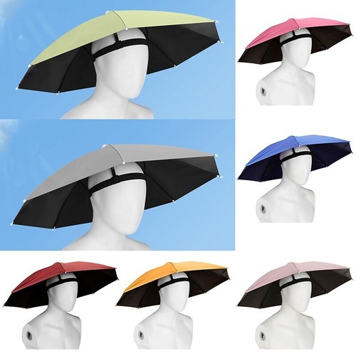 Foldable sun rain - rain, hat