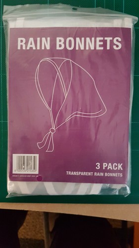 Pack plastic rain - 3x,