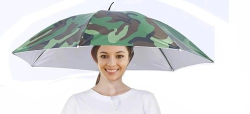 Umbrella hat waterproof - umbrella,