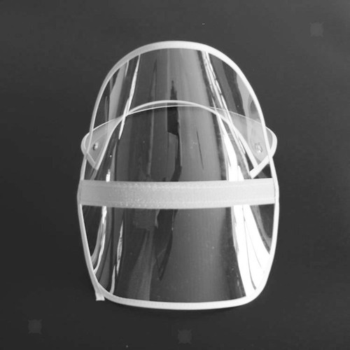 Raincoat hat visor face mask - visor,
