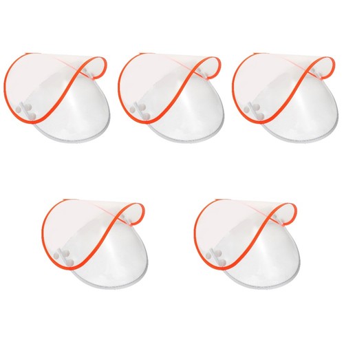 5pcs reusable clear - 5pcs,
