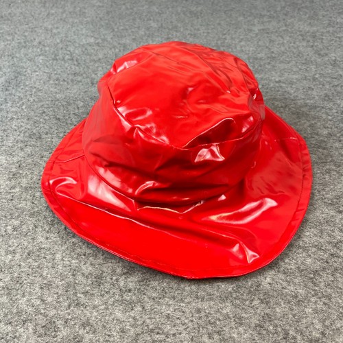 Vintage pvc rain bucket - pvc, hat