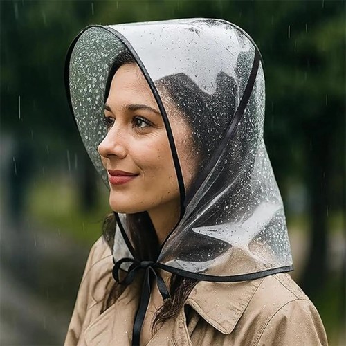 Rain bonnet with - rain, clear