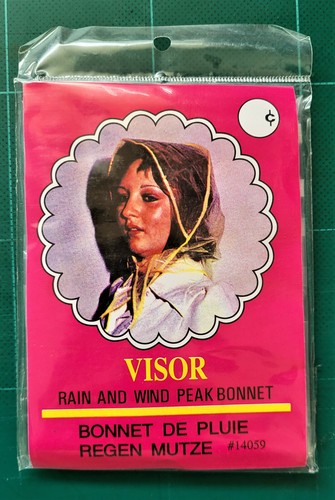 Visor rain bonnet - visor, de