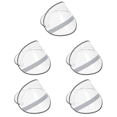 5pcs reusable transparent pvc - 5pcs,